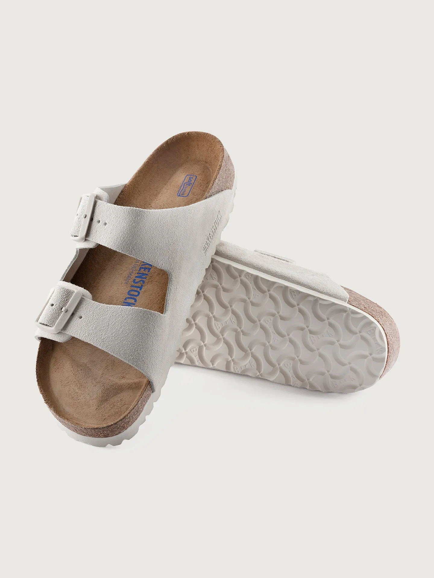 Arizona Soft Footbed - Antique White Suede sold by Carbon38 product image thumbnail 3