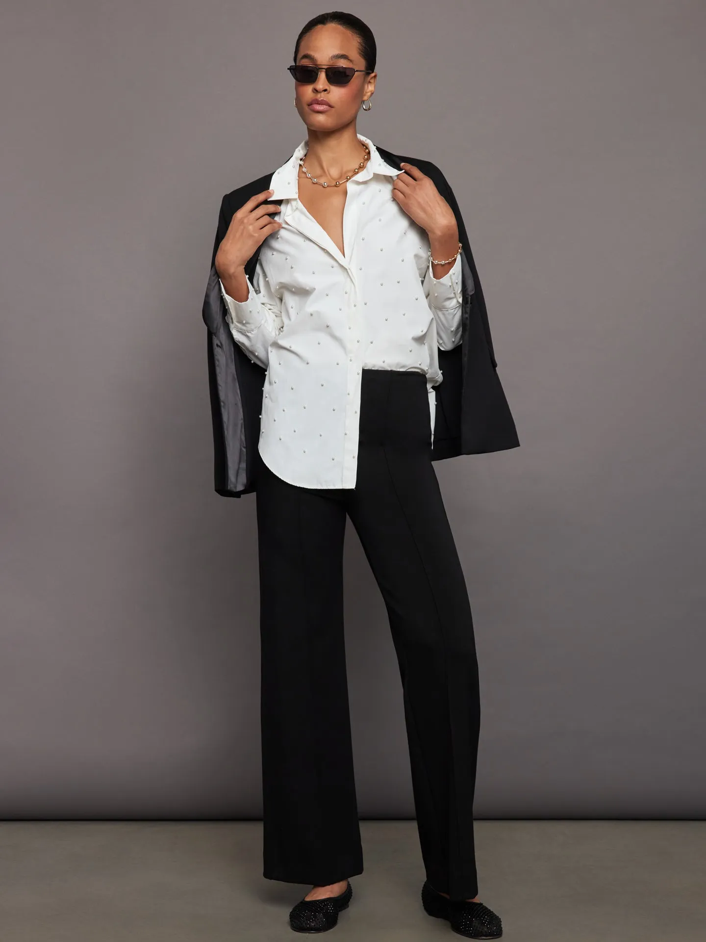 Echo Pearly Shirt - White sold by Carbon38 product image thumbnail 2