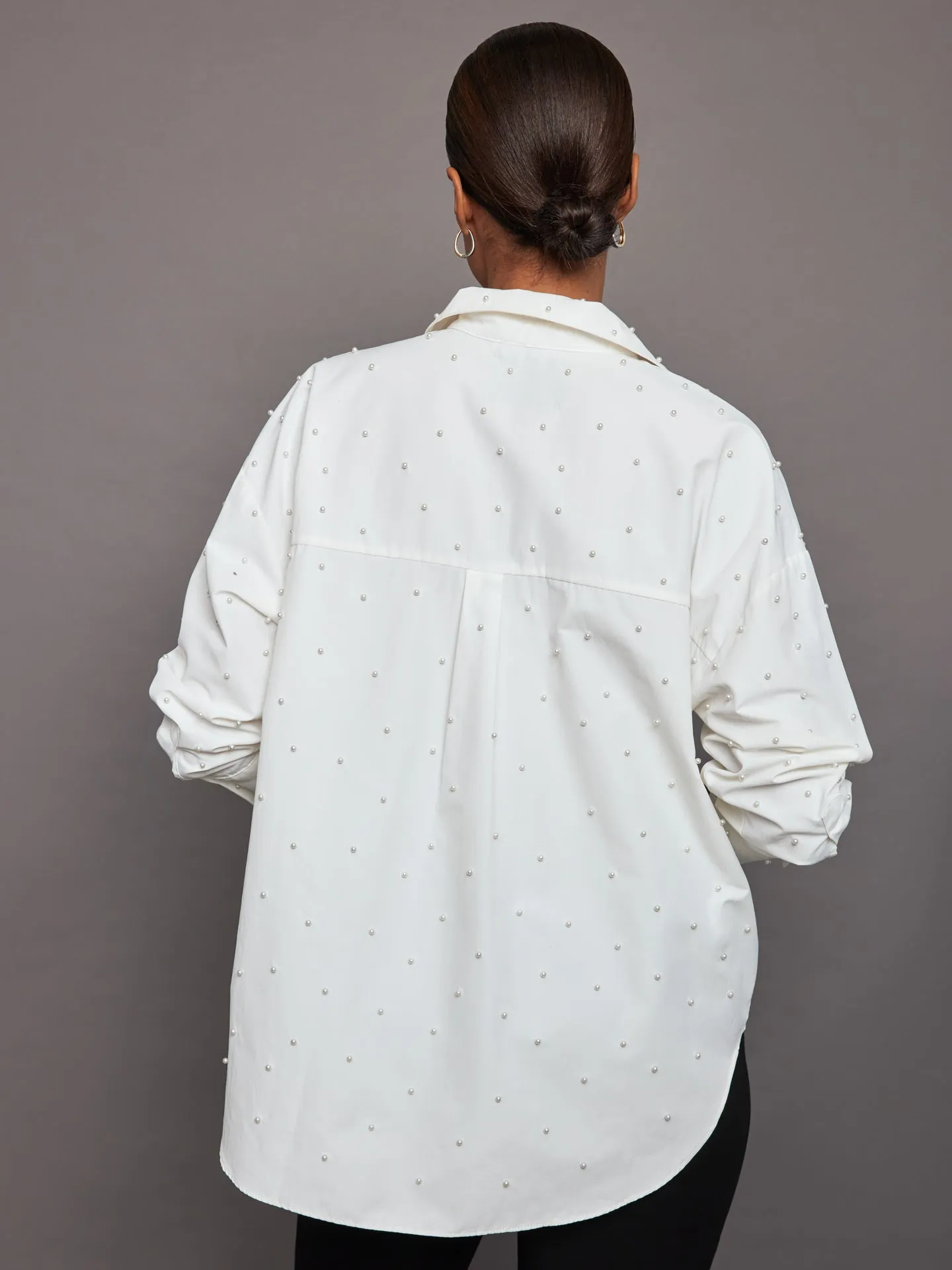 Echo Pearly Shirt - White sold by Carbon38 product image thumbnail 4