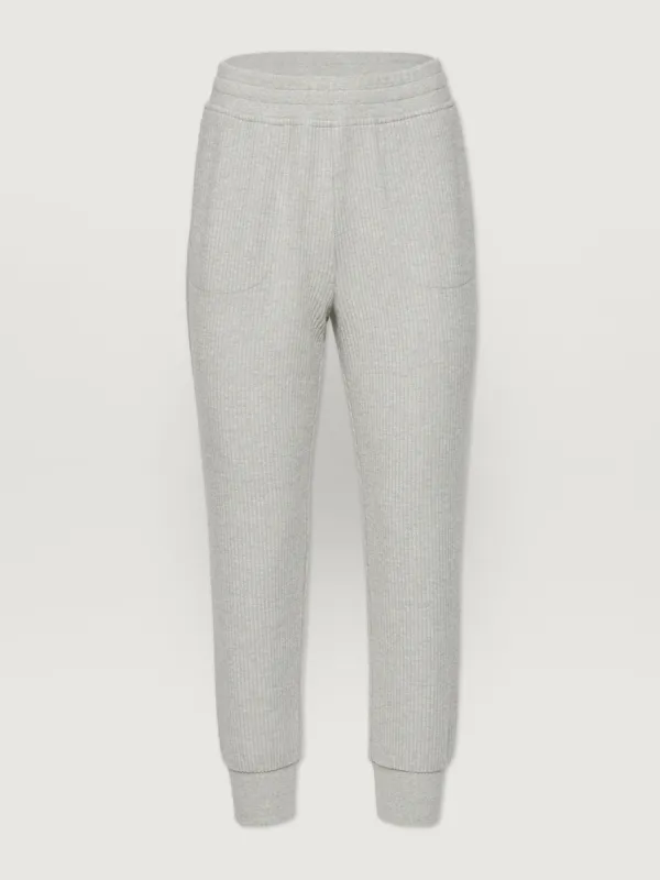 Russell Sweatpant - Sage Heather Marl sold by Carbon38