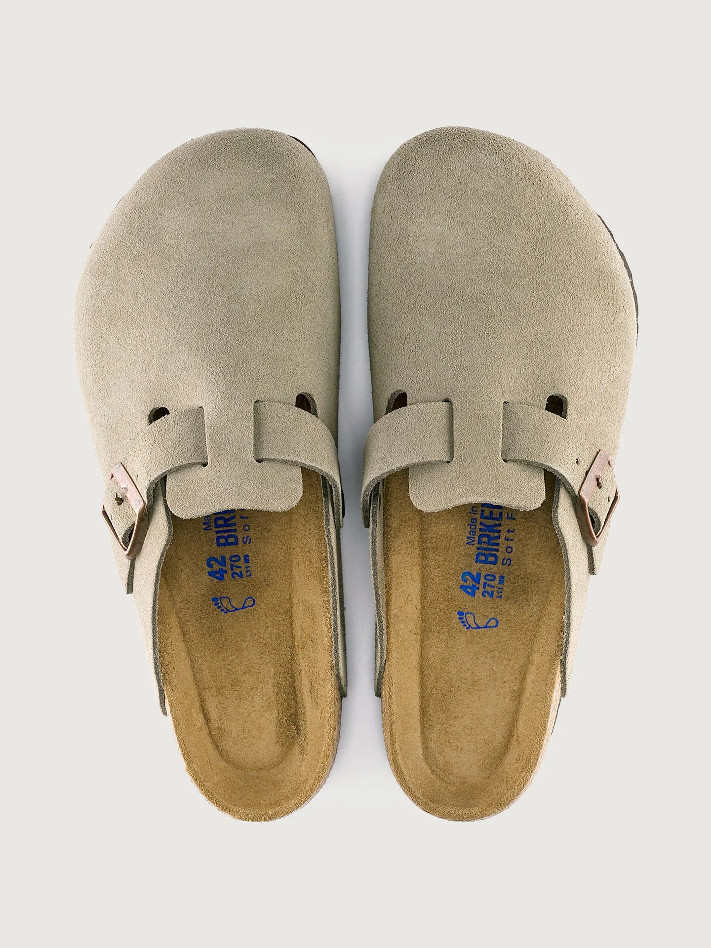 Boston Clog - Taupe Suede sold by Carbon38 product image thumbnail 2