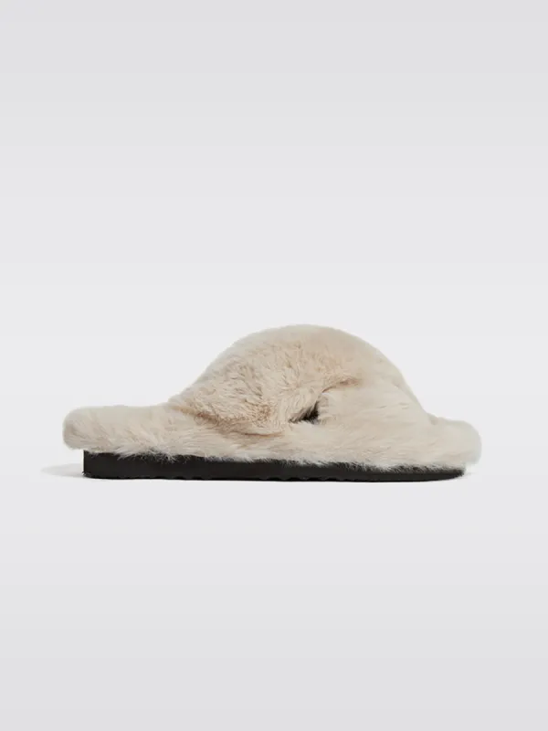 Biba Slippers - LATTE sold by Carbon38