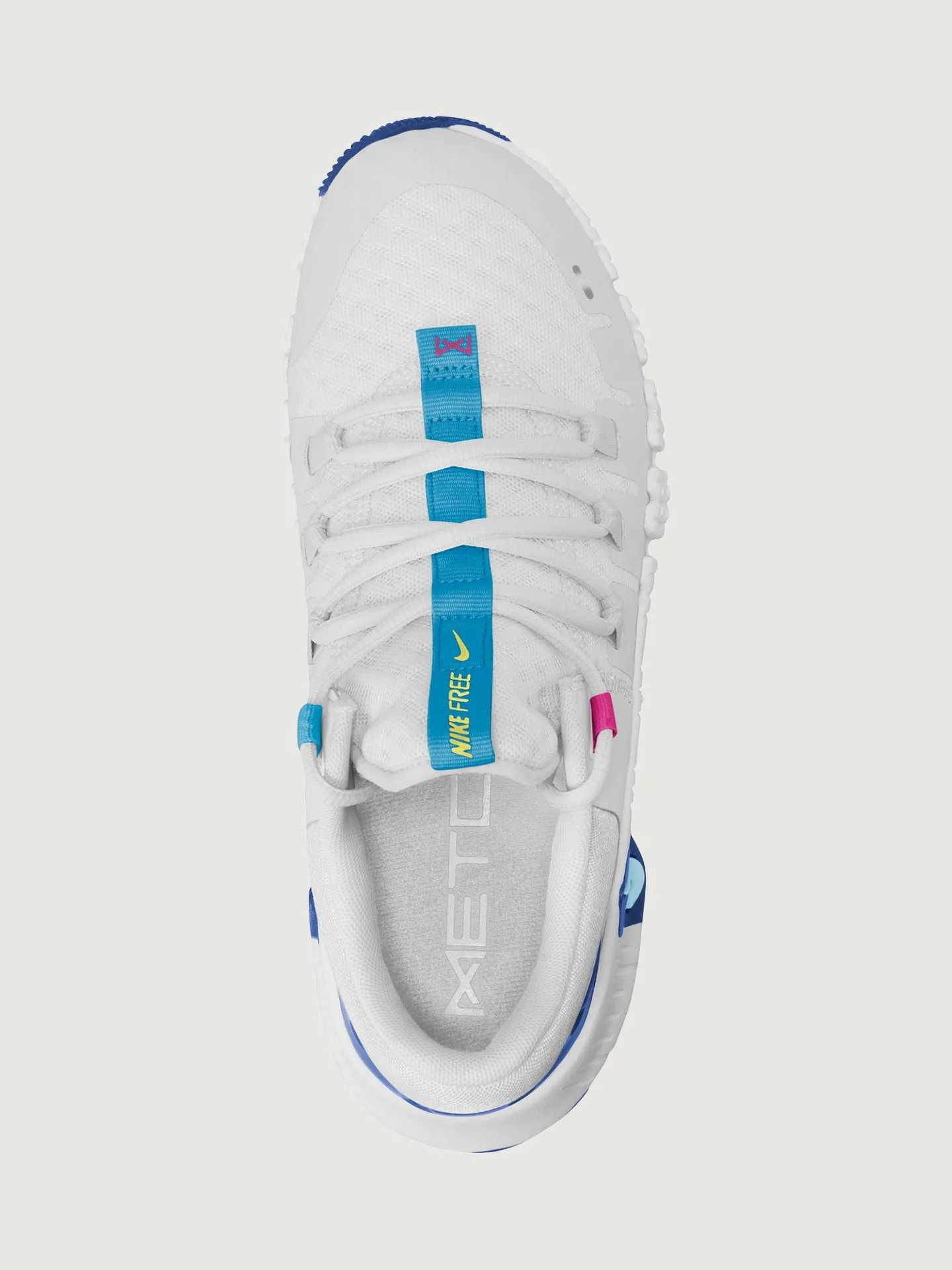 Nike Free Metcon 5 - White/Aquarius Blue-Fierce Pink sold by Carbon38 product image thumbnail 3