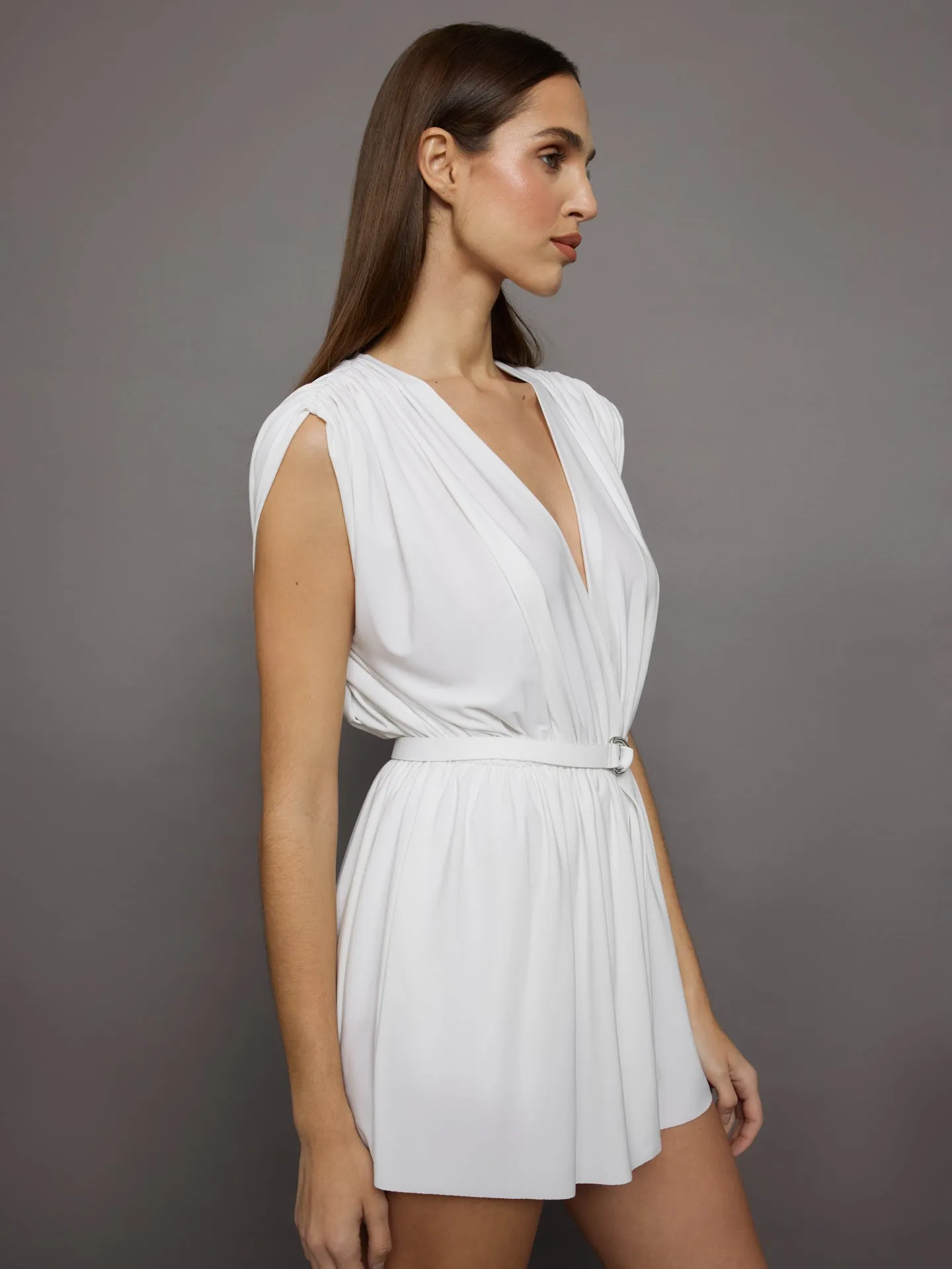 Athena Pickleball Dress - Snow White sold by Carbon38 product image thumbnail 2