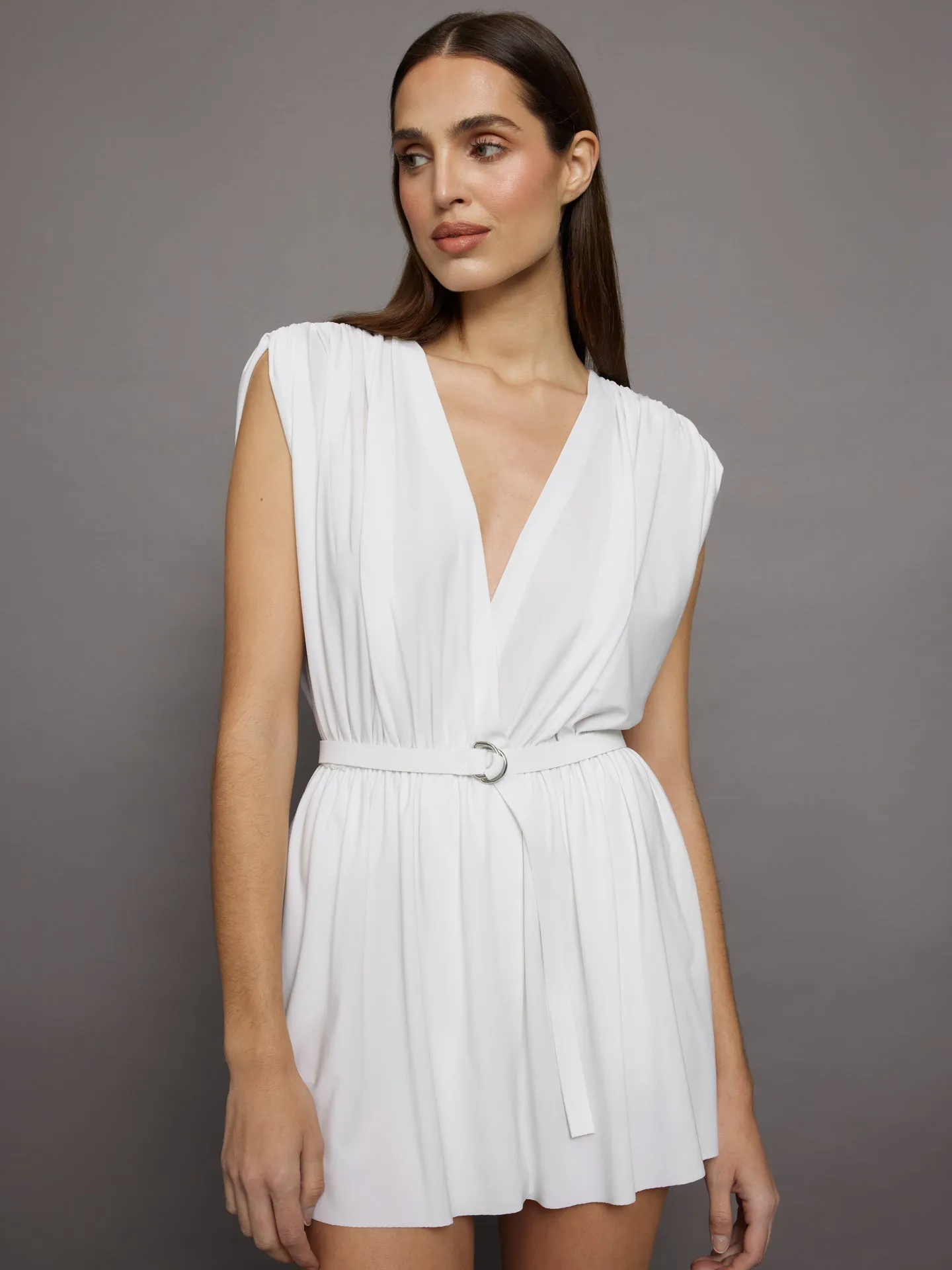 Athena Pickleball Dress - Snow White sold by Carbon38 product image thumbnail 3