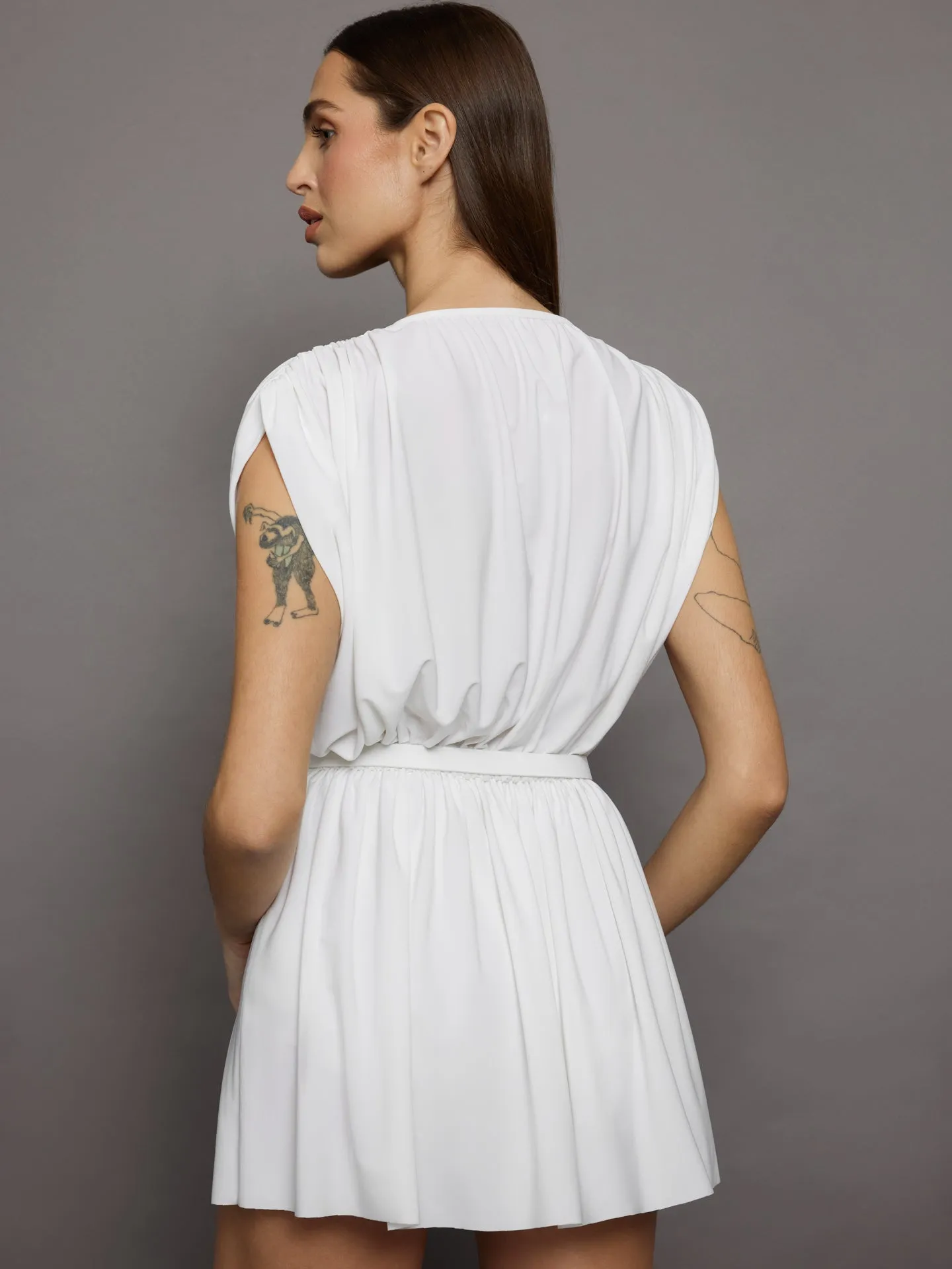 Athena Pickleball Dress - Snow White sold by Carbon38 product image thumbnail 4