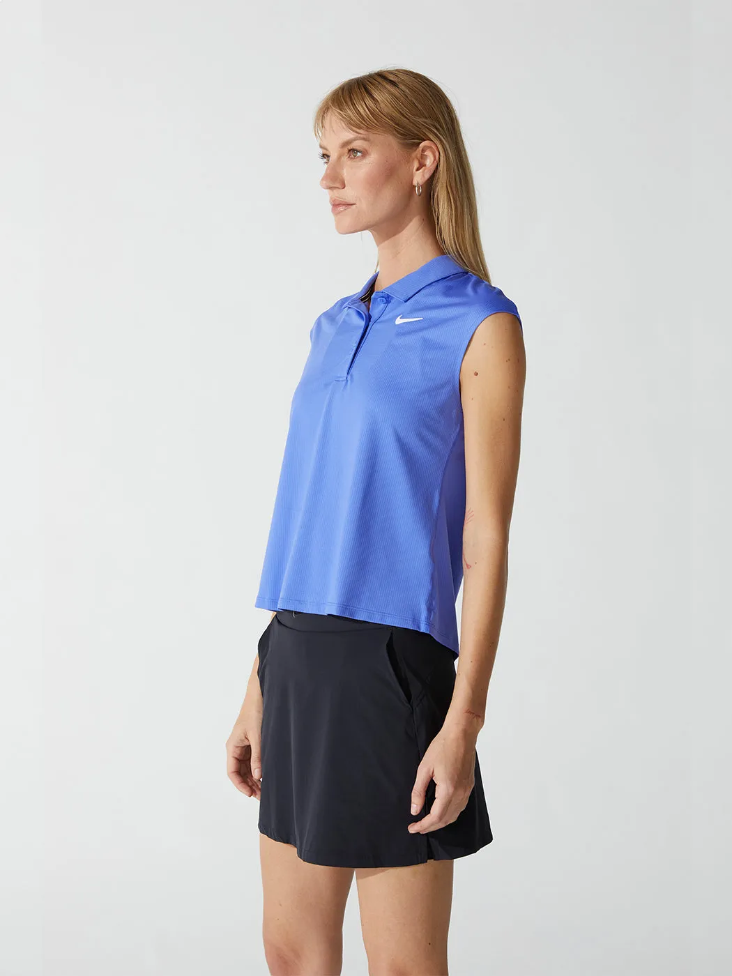Nike Court Dri-FIT Victory Polo - Sapphire/White sold by Carbon38 product image thumbnail 2