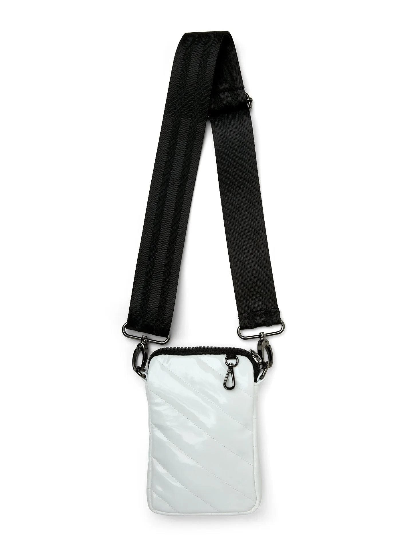 DIAGONAL CELL CASE - WHITE PATENT sold by Carbon38 product image thumbnail 4