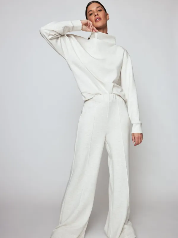 Moonbeam Heather Knit Pants Set sold by Carbon38
