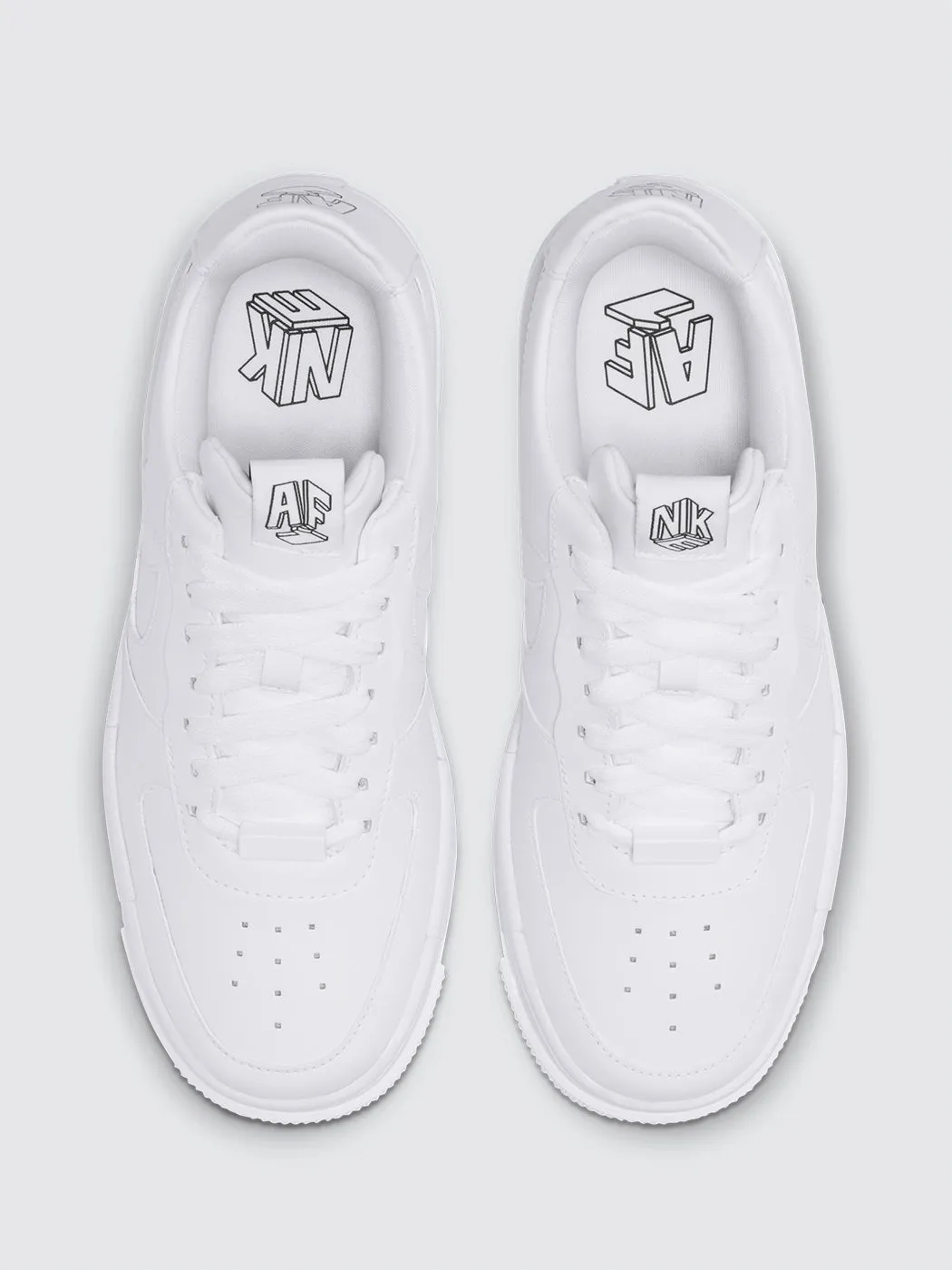 Nike Air Force 1 Pixel Sneaker - White-White-Black-Sail sold by Carbon38 product image thumbnail 4