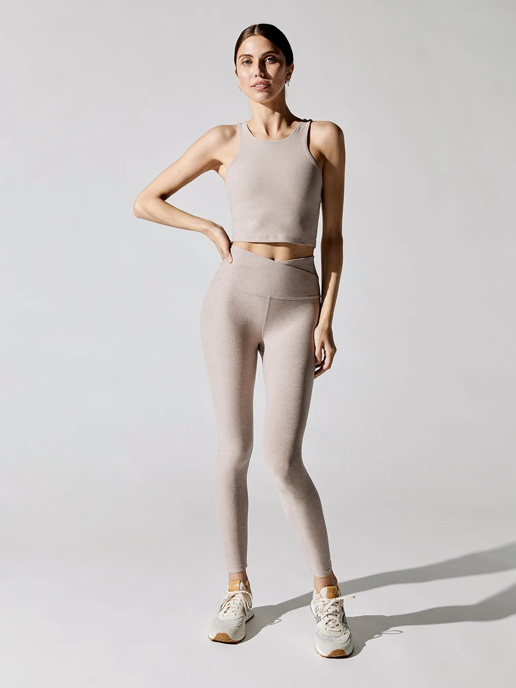 Spacedye Focus Cropped Tank - Chai sold by Carbon38 product image thumbnail 3