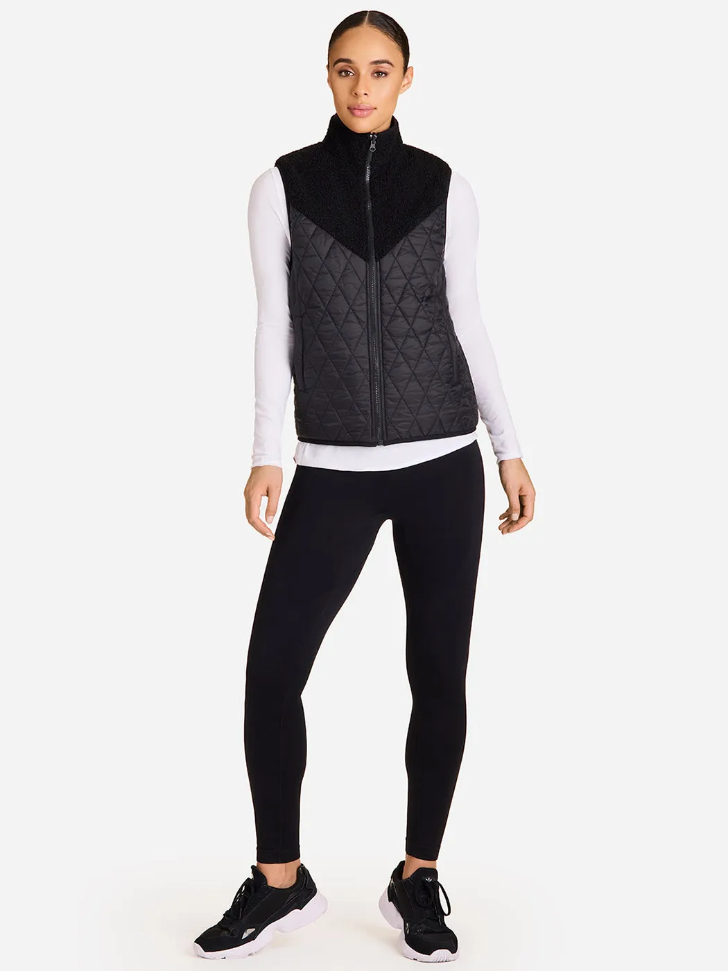 Reversible Ski Vest - BLACK/BLACK sold by Carbon38 product image thumbnail 5