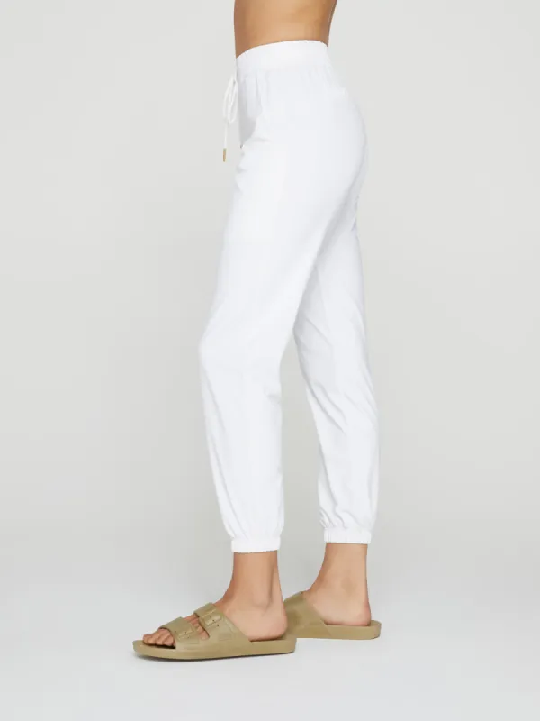 Drawstring Pants - White sold by Carbon38