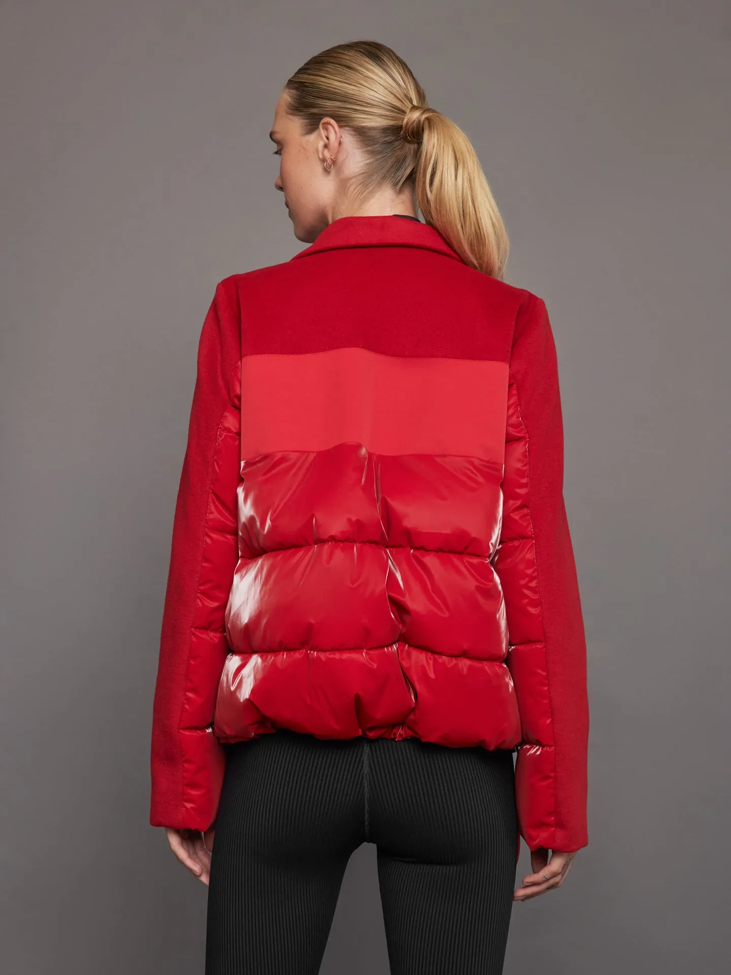 Blazer Puffer - Haute Red sold by Carbon38 product image thumbnail 3