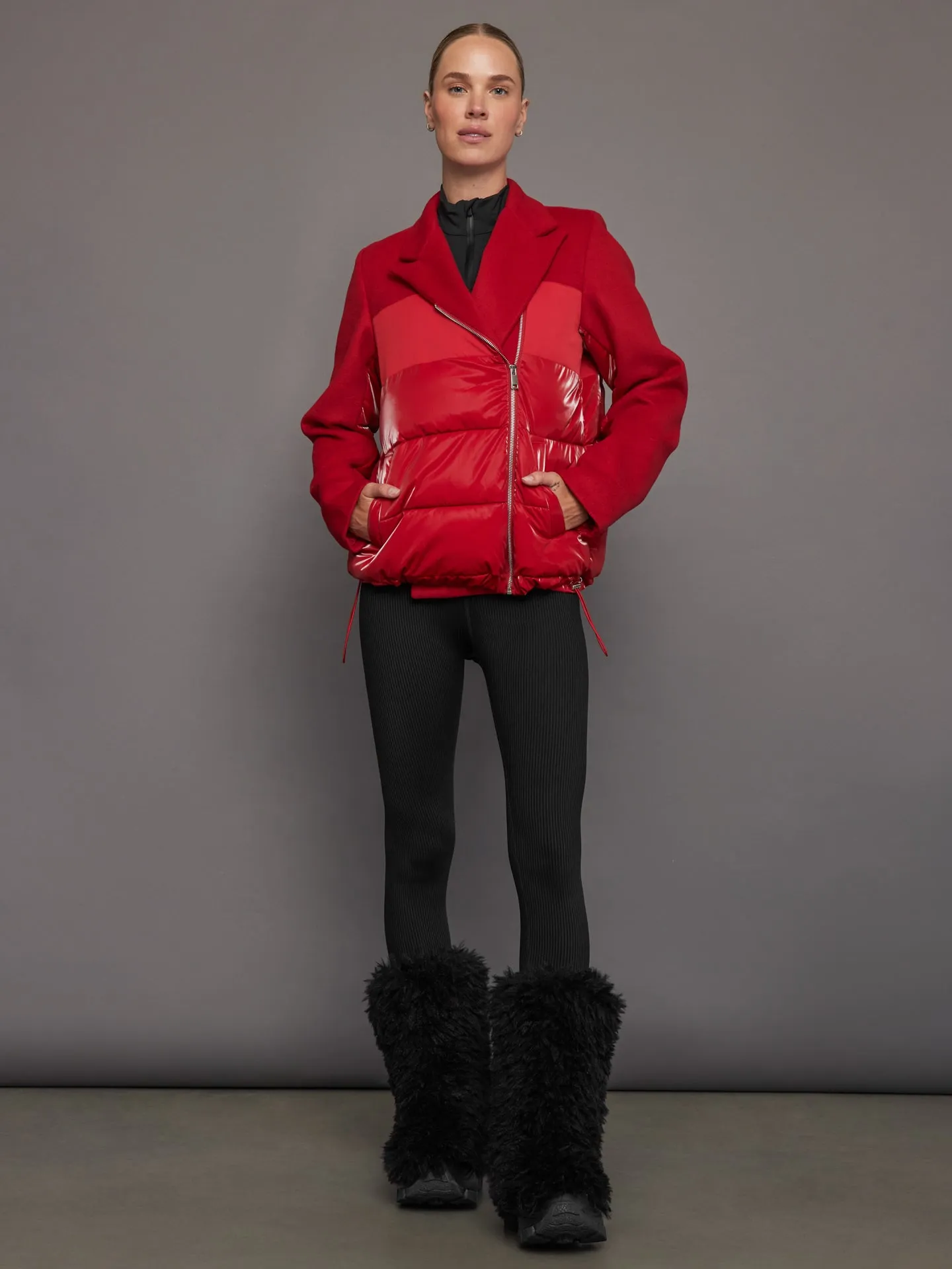 Blazer Puffer - Haute Red sold by Carbon38 product image thumbnail 5