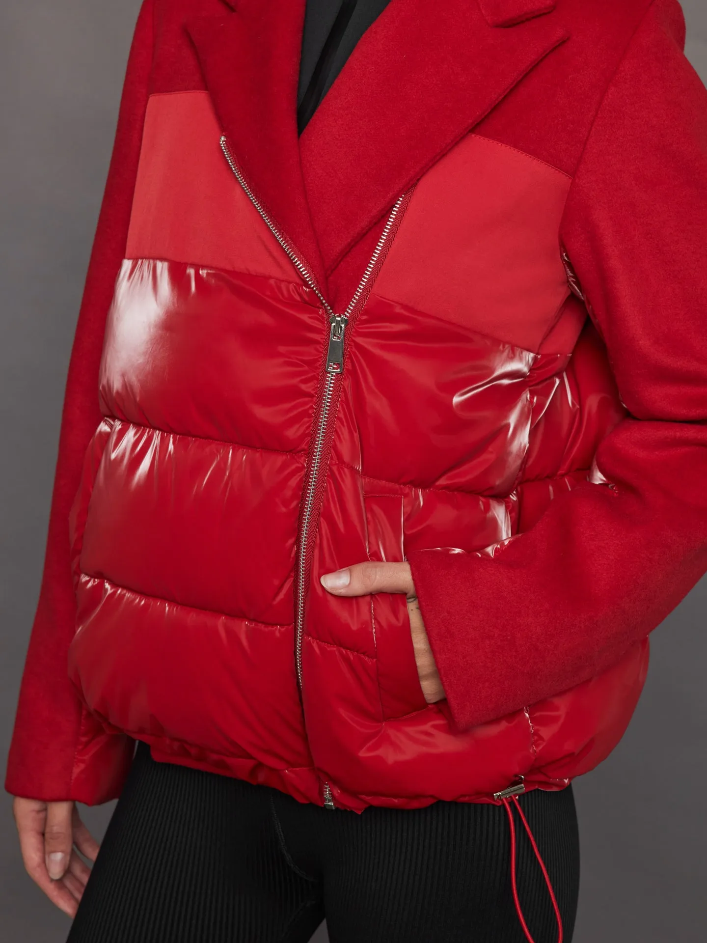 Blazer Puffer - Haute Red sold by Carbon38 product image thumbnail 4