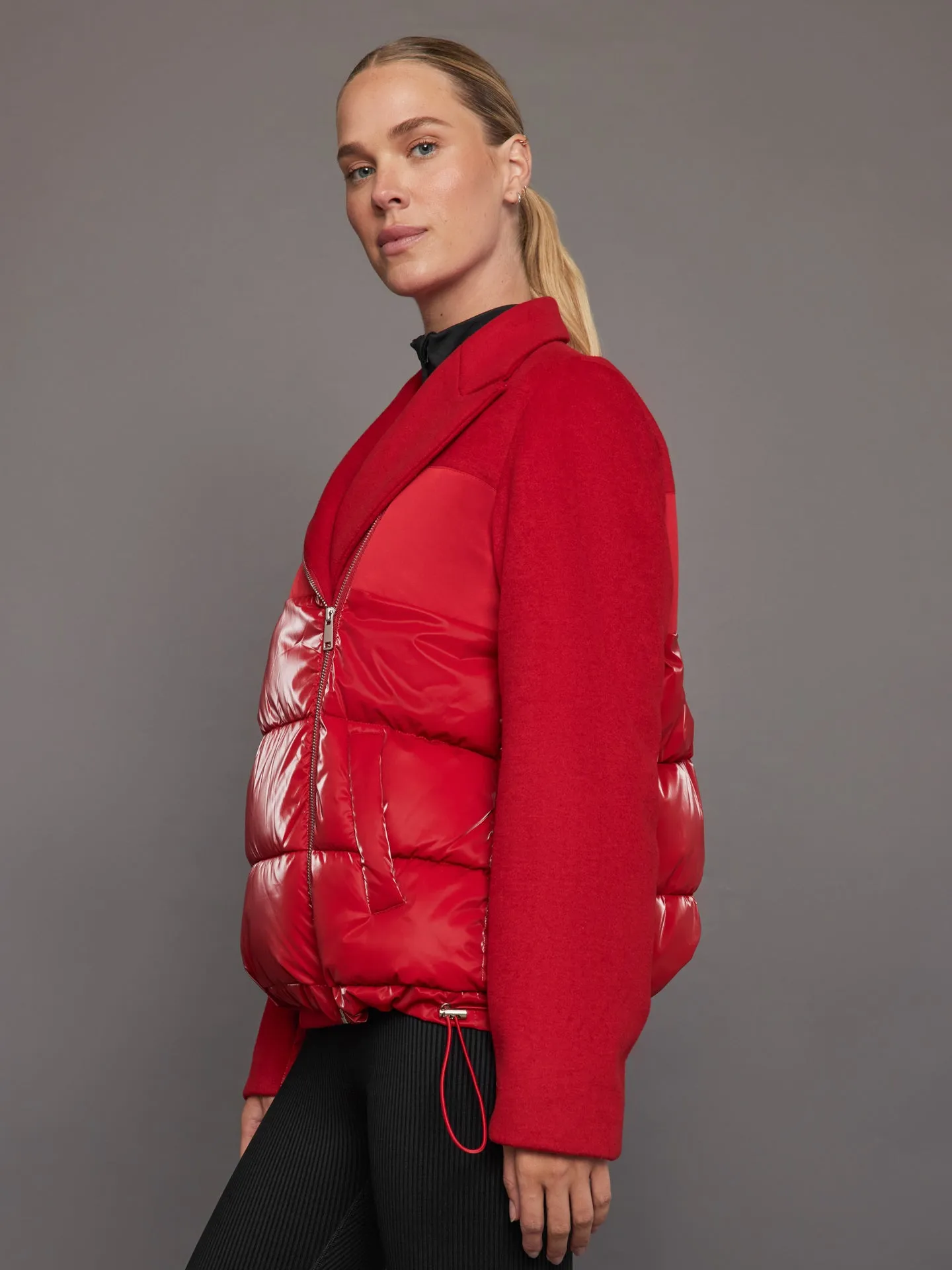 Blazer Puffer - Haute Red sold by Carbon38 product image thumbnail 2