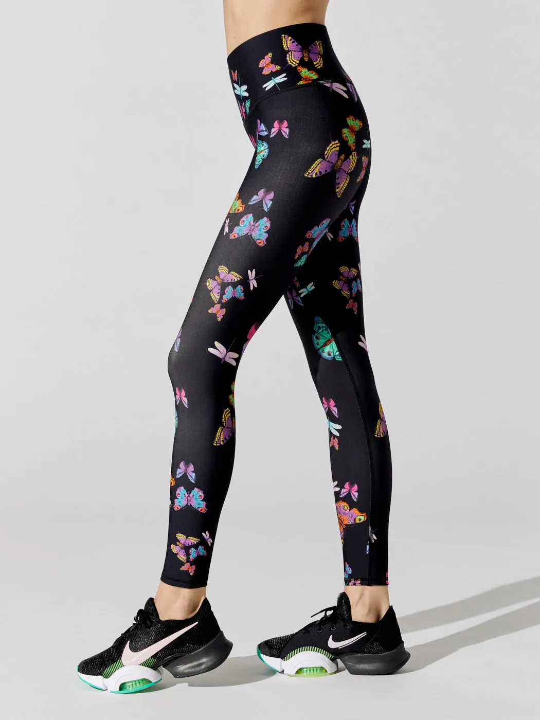 Neon Butterflies Duo Knit 7/8 Legging - Neon Butterflies sold by Carbon38