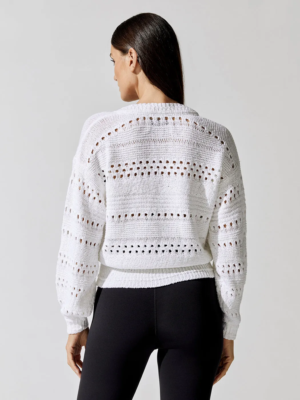 Liv Eyelet Vee - Vanilla sold by Carbon38 product image thumbnail 4