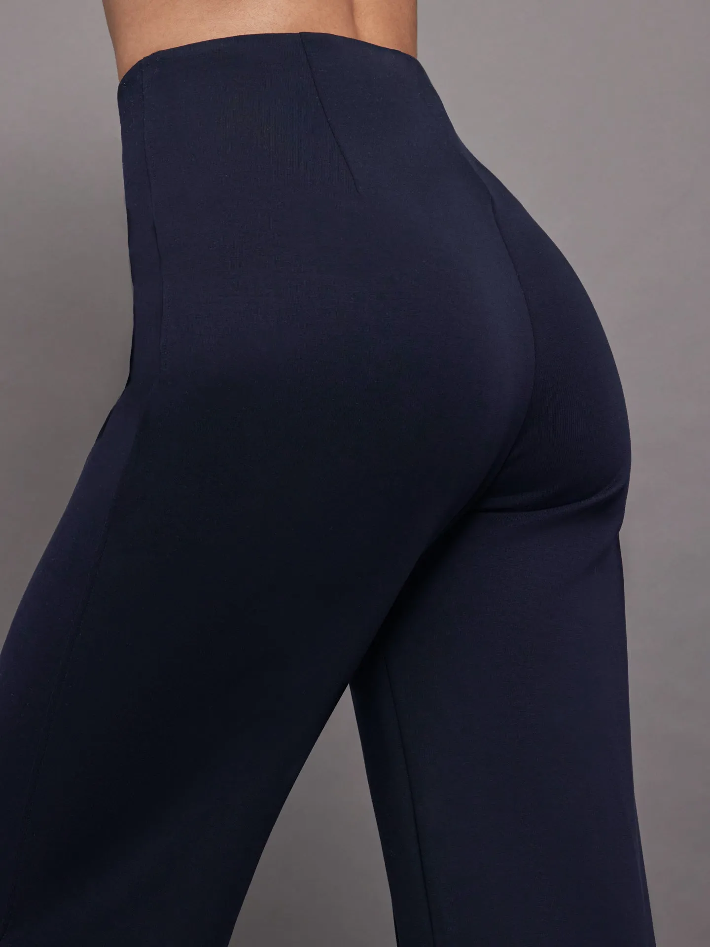 High Waisted Scuba Pant - Navy Blazer sold by Carbon38 product image thumbnail 4