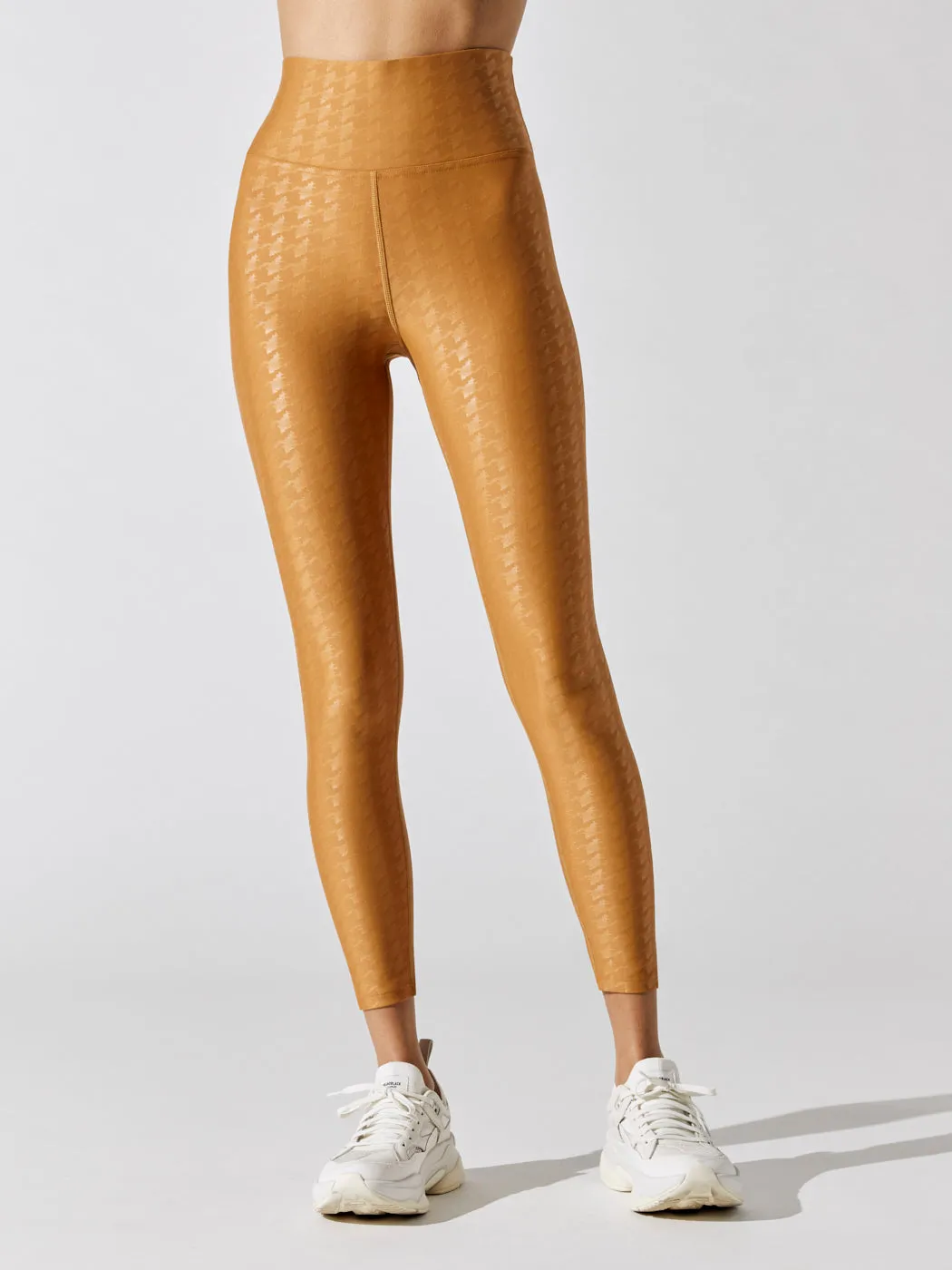 High Rise 7/8 Legging in Houndstooth Takara Shine - Brown Sugar sold by Carbon38 product image thumbnail 4