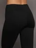 Rhinestone Front Slit Sweatpant - Black sold by Carbon38
