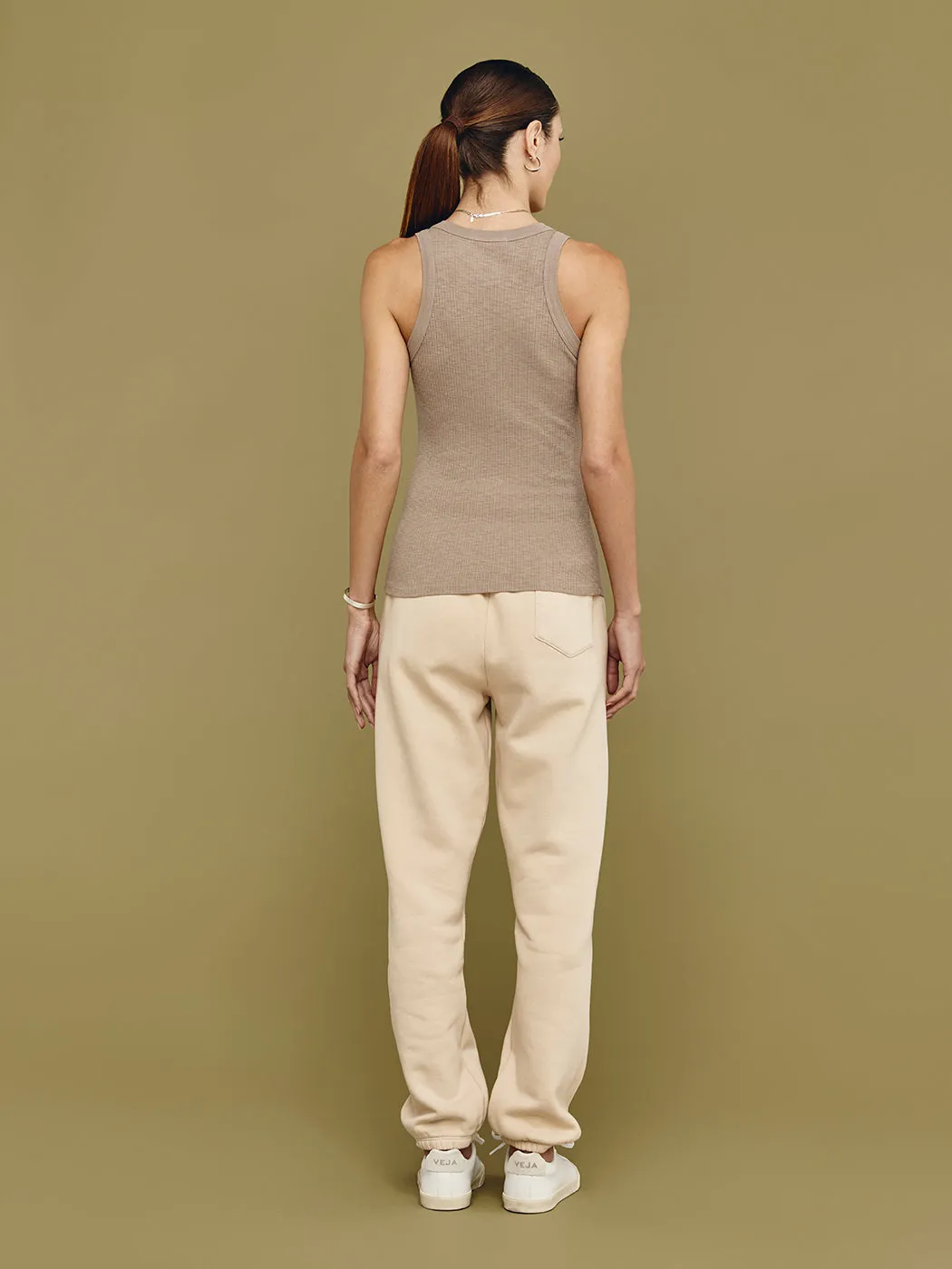 High Neck Tank - Taupe sold by Carbon38 product image thumbnail 4