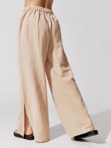 Linen Baggy Short - Pistacio sold by Carbon38