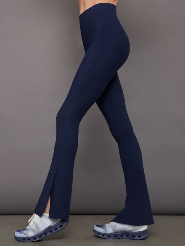 Split Bootcut Legging in Melt - Navy Blazer sold by Carbon38