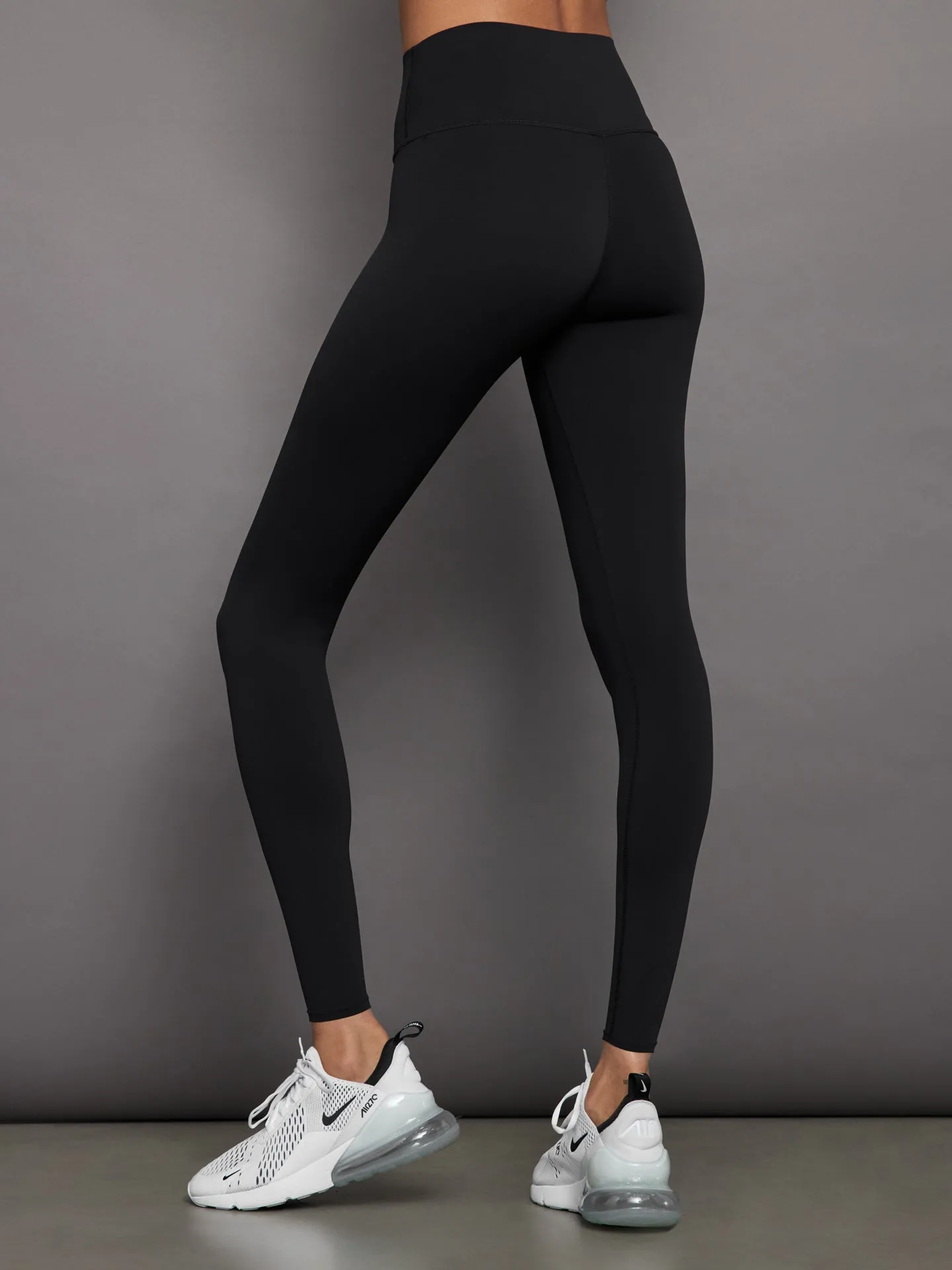 High Rise Full-Length Legging in Diamond Compression - Black sold by Carbon38 product image thumbnail 2