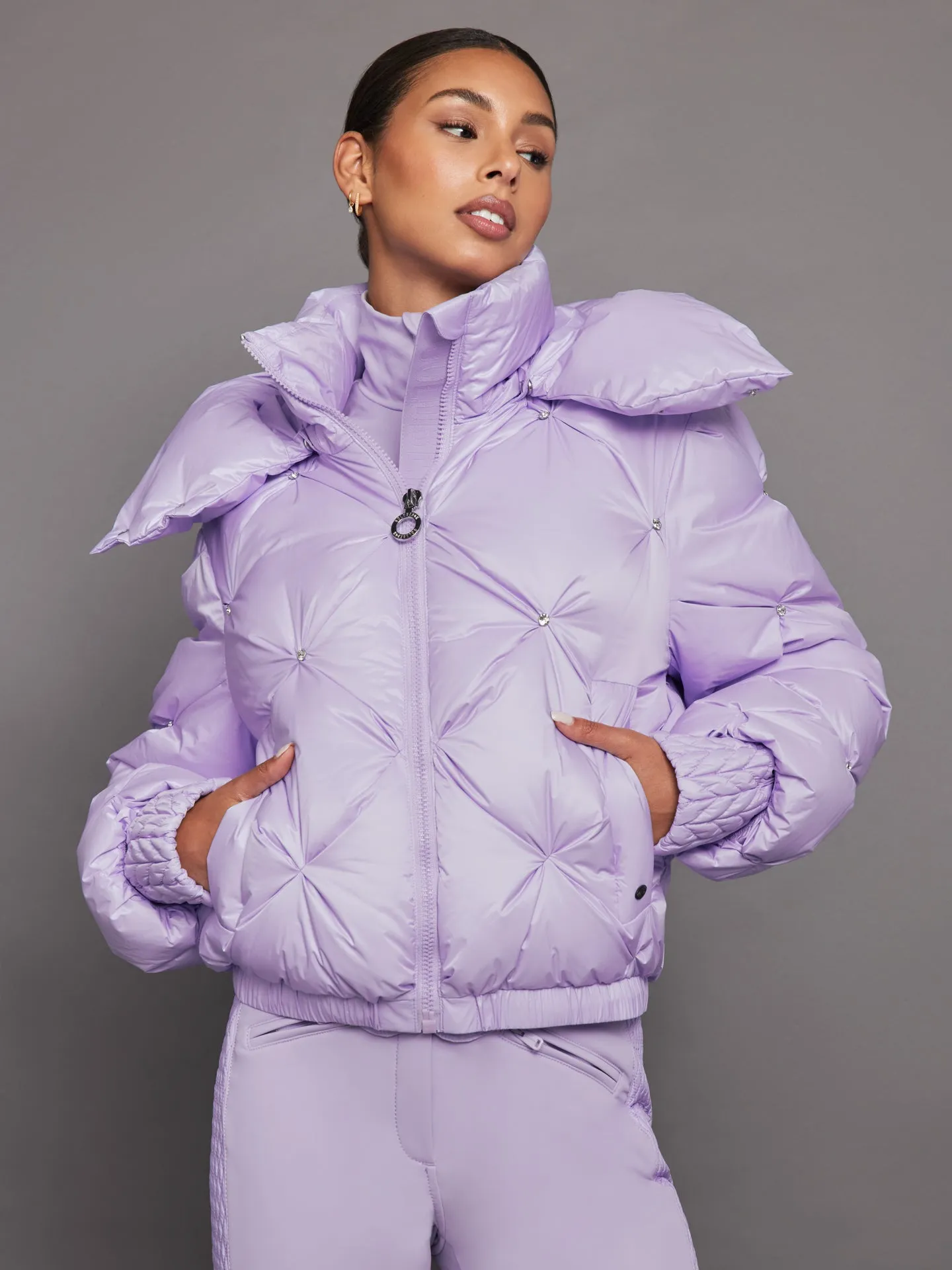 Glare Ski Jacket - Sweet Lilac sold by Carbon38
