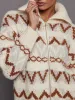 Brooke Fairisle Knit Jacket - Whitecap Mountain Fairisle sold by Carbon38
