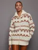 Brooke Fairisle Knit Jacket - Whitecap Mountain Fairisle sold by Carbon38
