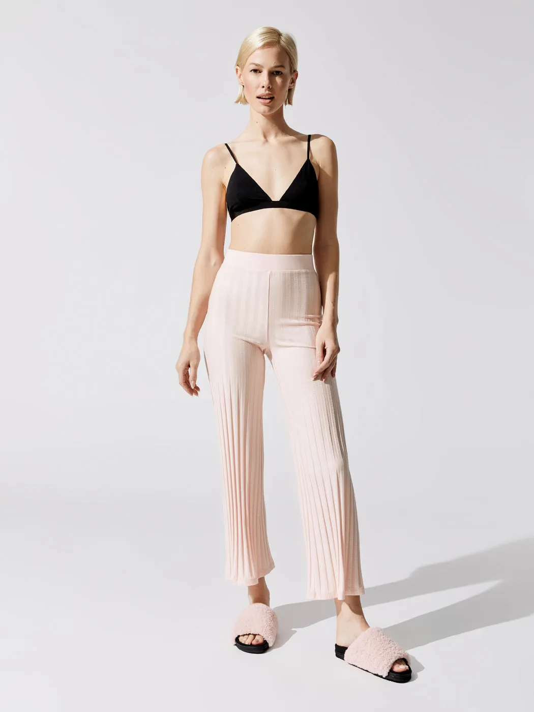 Mimi Matte Jersey Triangle Bralette - Black sold by Carbon38 product image thumbnail 3