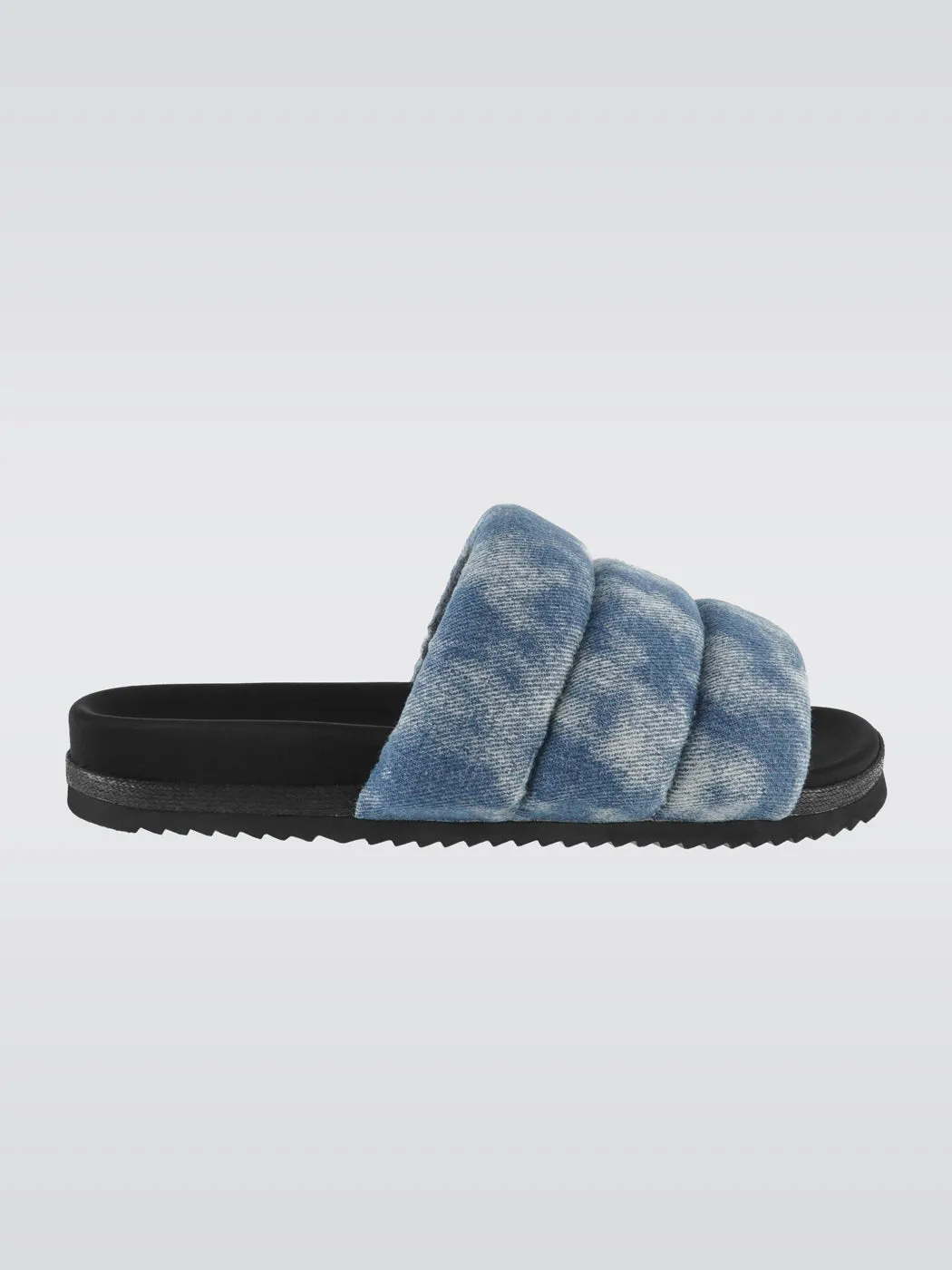 Puffy Slide - Denim sold by Carbon38