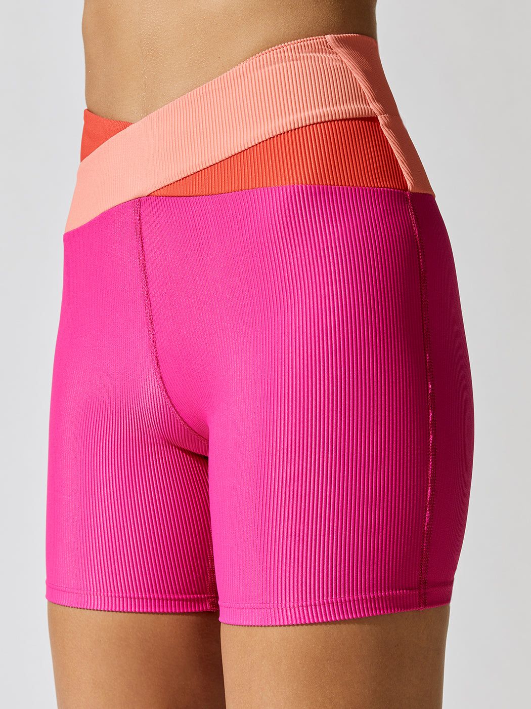 Cora Bike Short - Magenta Coral sold by Carbon38 product image thumbnail 5