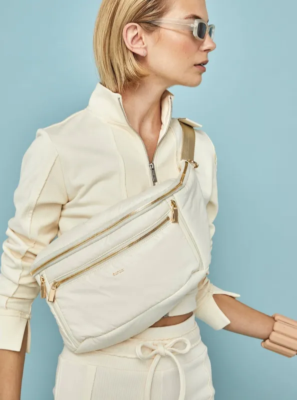 Sling Medium - Buttermilk With Gold Hardware sold by Carbon38