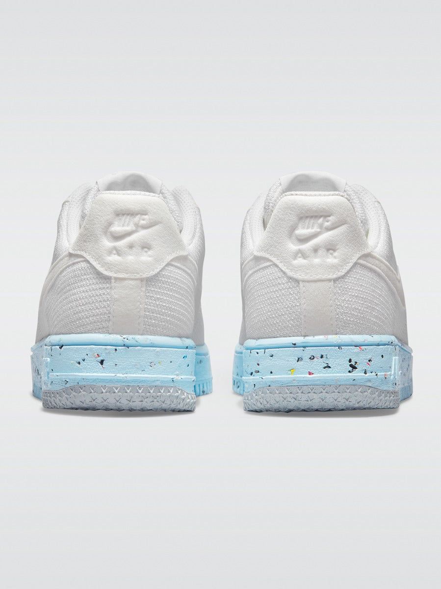 Air Force 1 Crater Flyknit Sneaker - White-White-Pure Platinum sold by Carbon38 product image thumbnail 4
