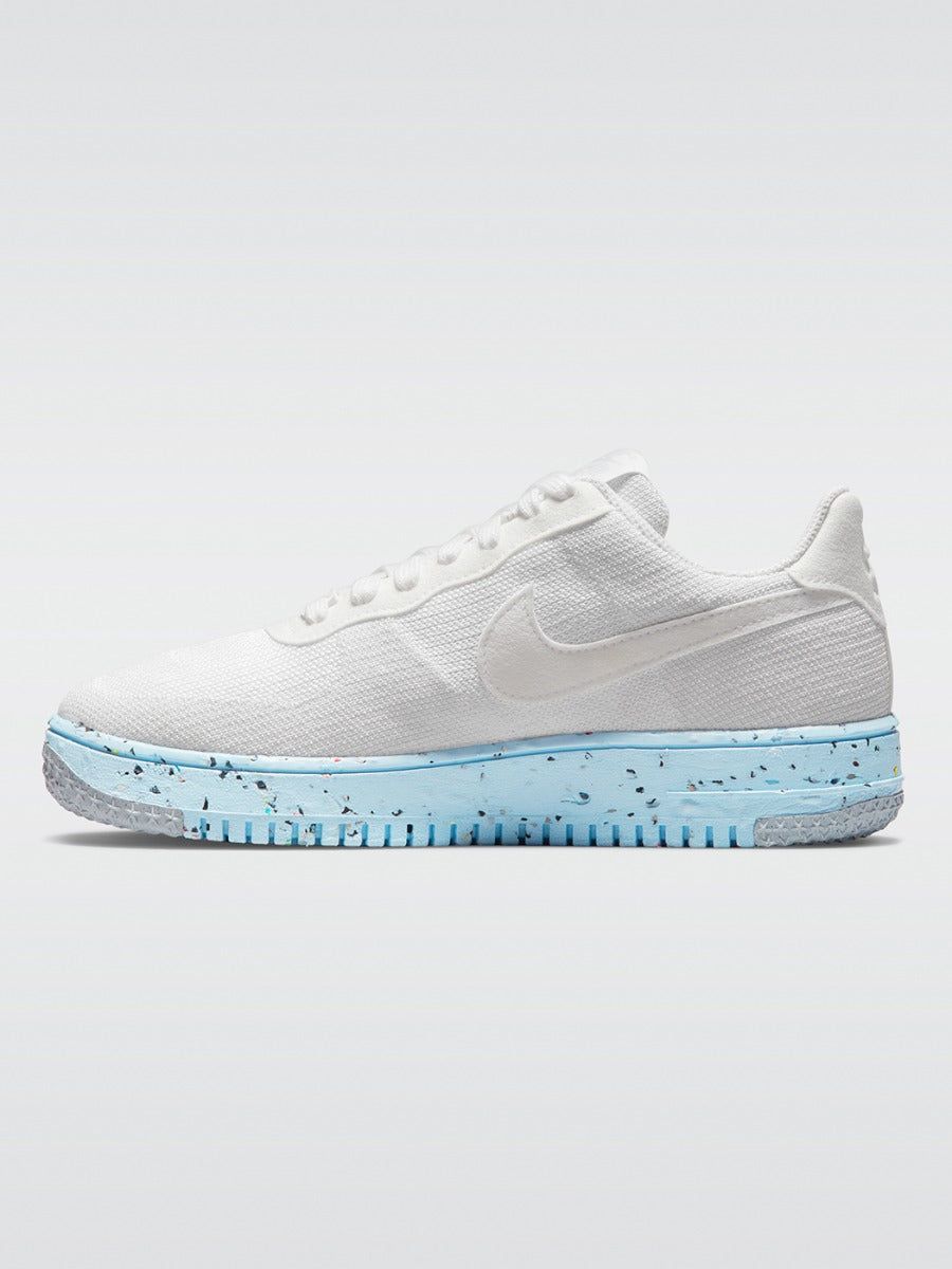 Air Force 1 Crater Flyknit Sneaker - White-White-Pure Platinum sold by Carbon38 product image thumbnail 5