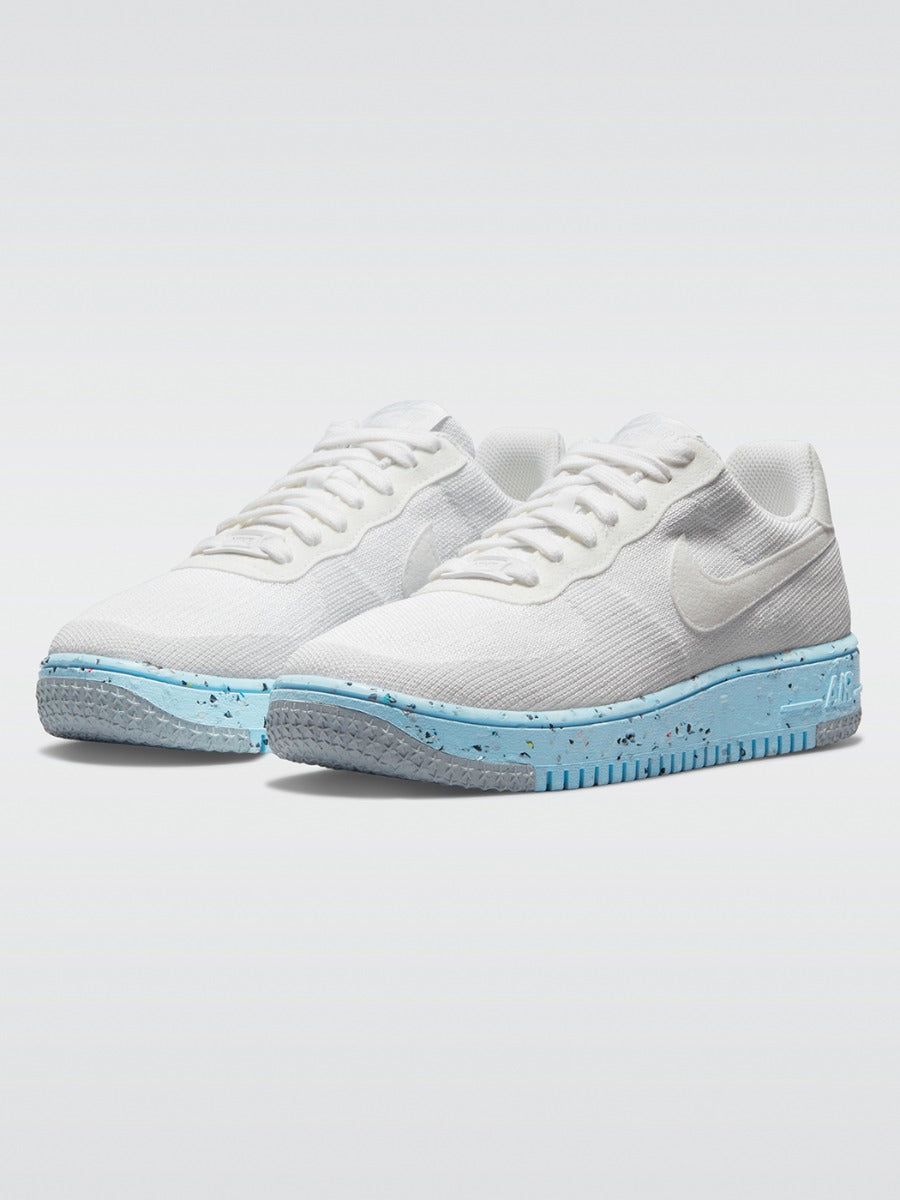 Air Force 1 Crater Flyknit Sneaker - White-White-Pure Platinum sold by Carbon38 product image thumbnail 2
