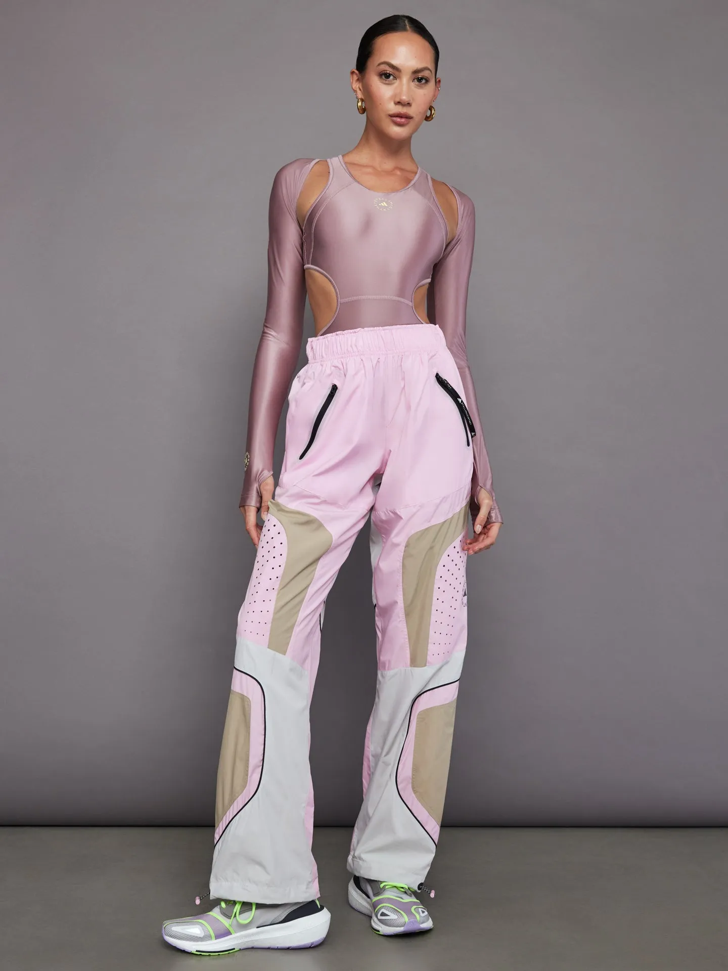 adidas by Stella McCartney Woven Trackpant - True Pink/Trace