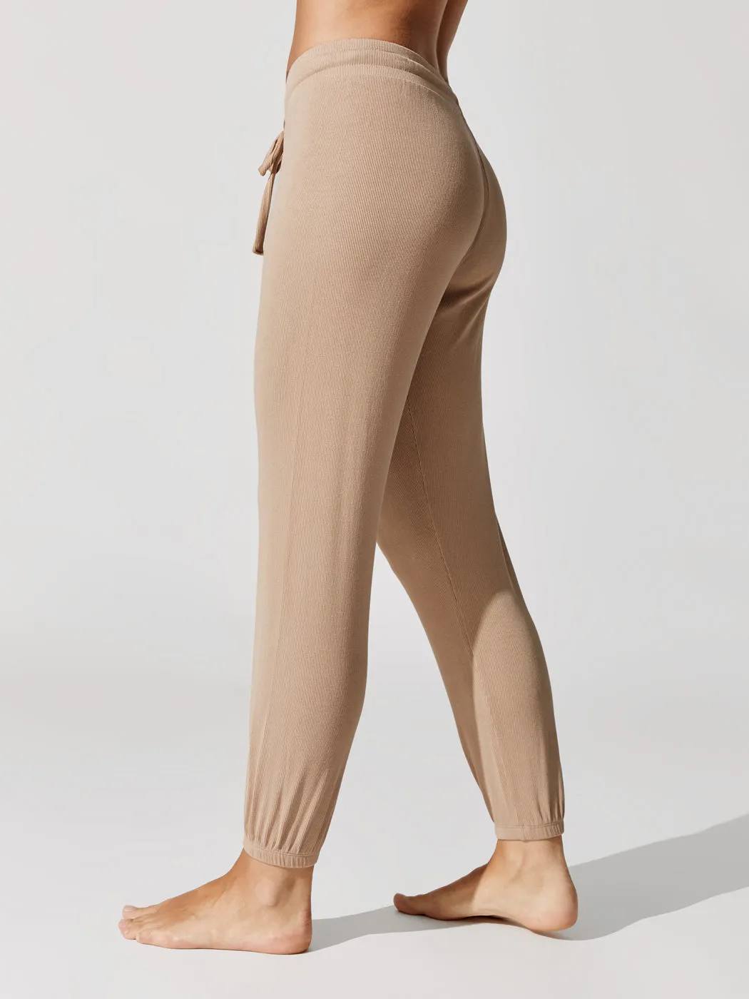 Core Ribbed Jogger - Nude sold by Carbon38 product image thumbnail 4
