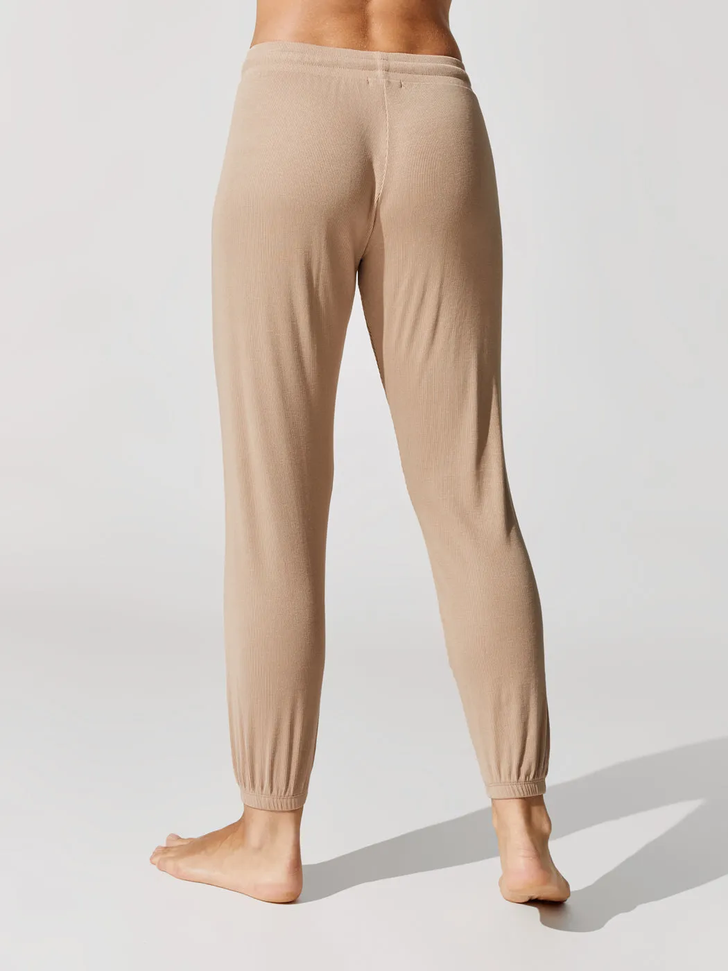 Core Ribbed Jogger - Nude sold by Carbon38 product image thumbnail 3