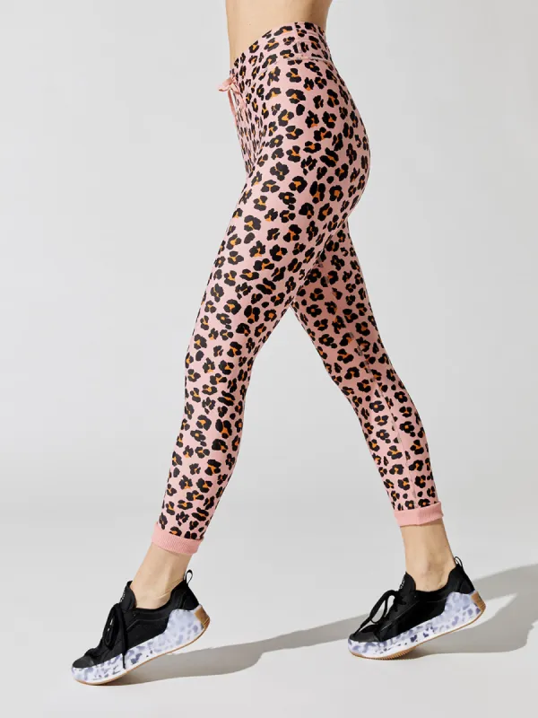 Rose Cheetah Midi Pant - Animal sold by Carbon38