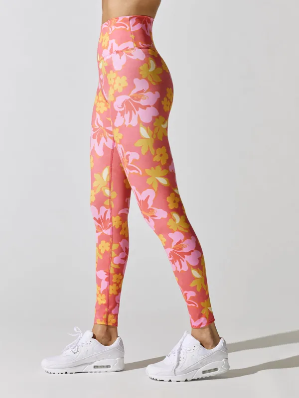 Piper Leggings - Hula Hibiscus sold by Carbon38