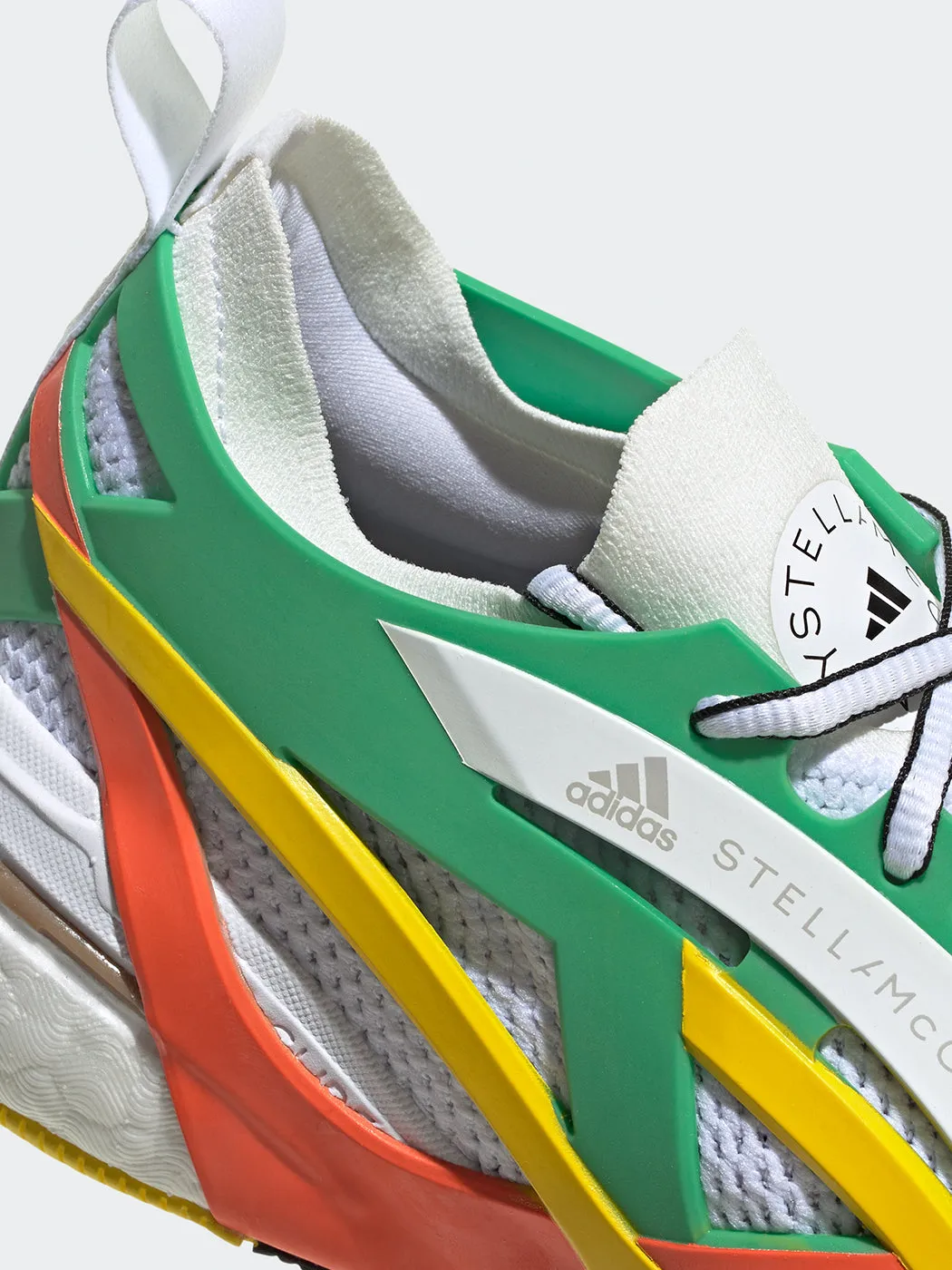 Adidas By Stella Mccartney Solarglide - Green/Ftwr White/Semi Impact Orange sold by Carbon38 product image thumbnail 3