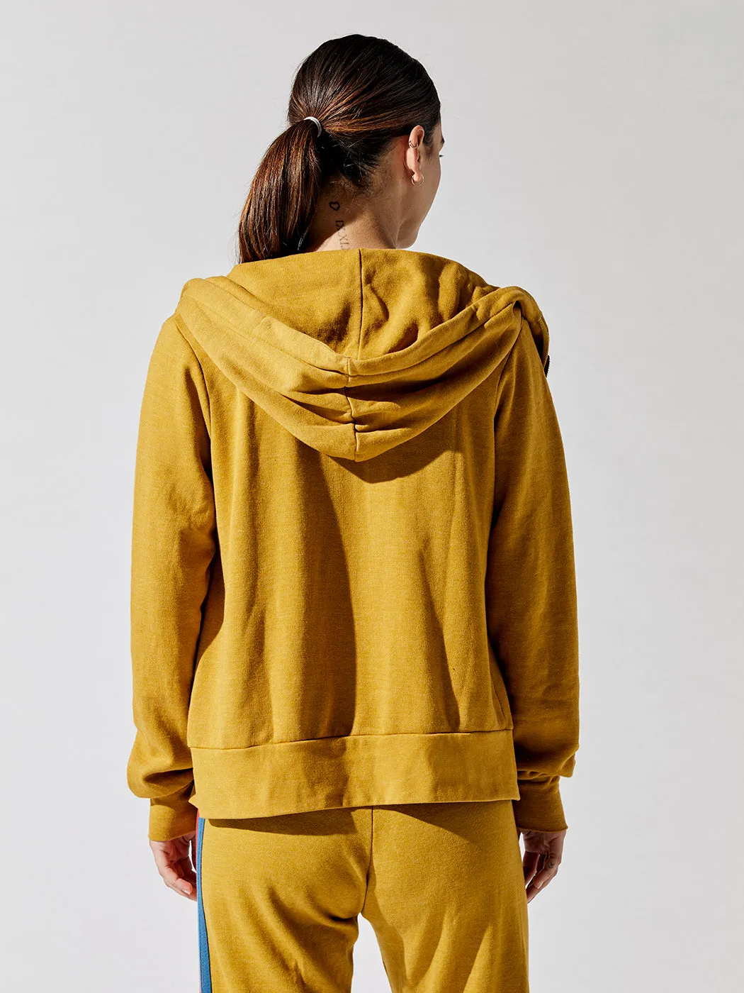 5 Stripe Zip Hoodie - Honey 2 sold by Carbon38 product image thumbnail 4