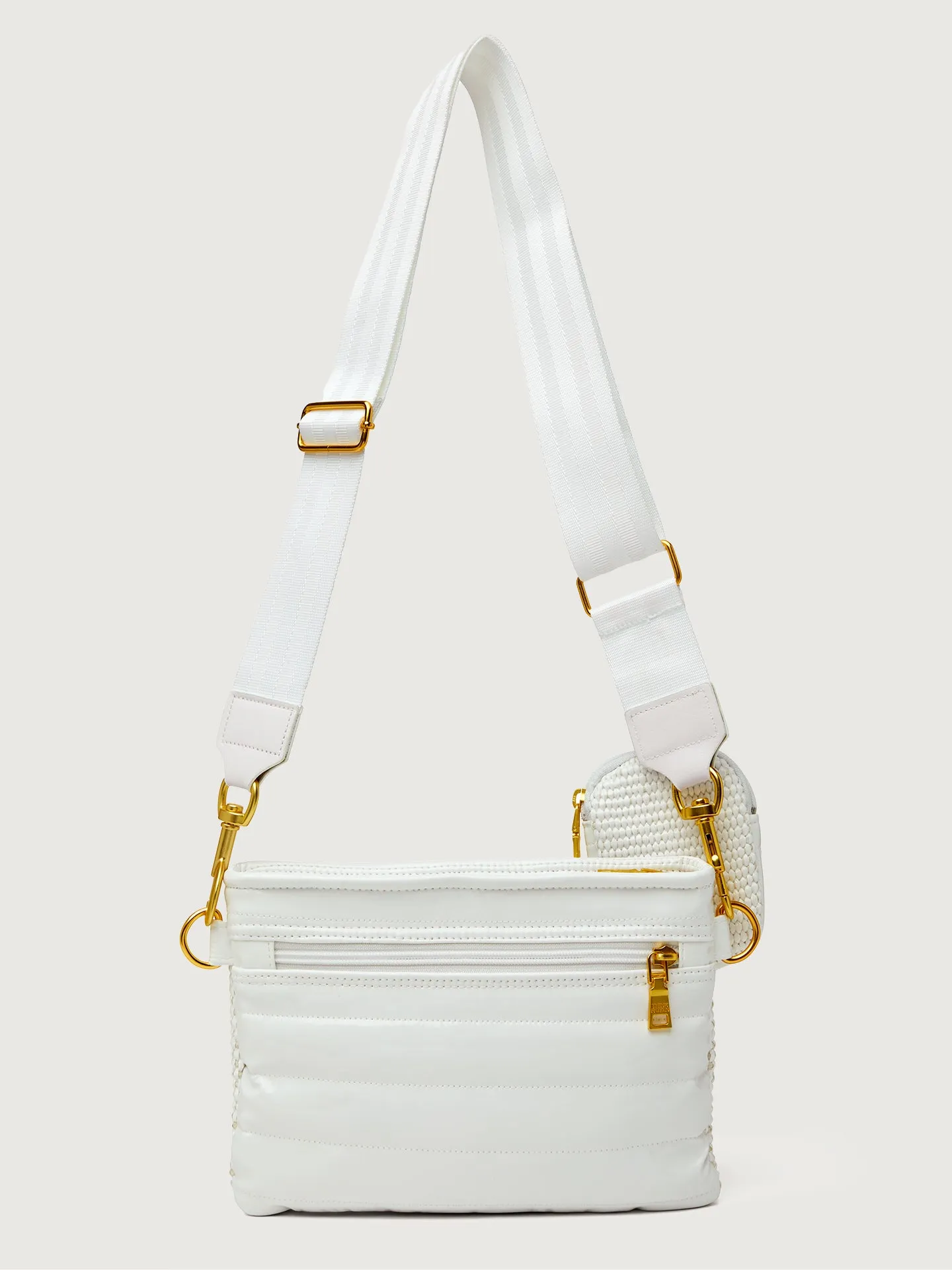 Downtown Crossbody - White Raffia sold by Carbon38 product image thumbnail 5
