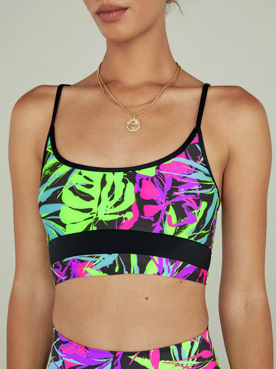 Leah Top - Neon Palms sold by Carbon38 product image thumbnail 4