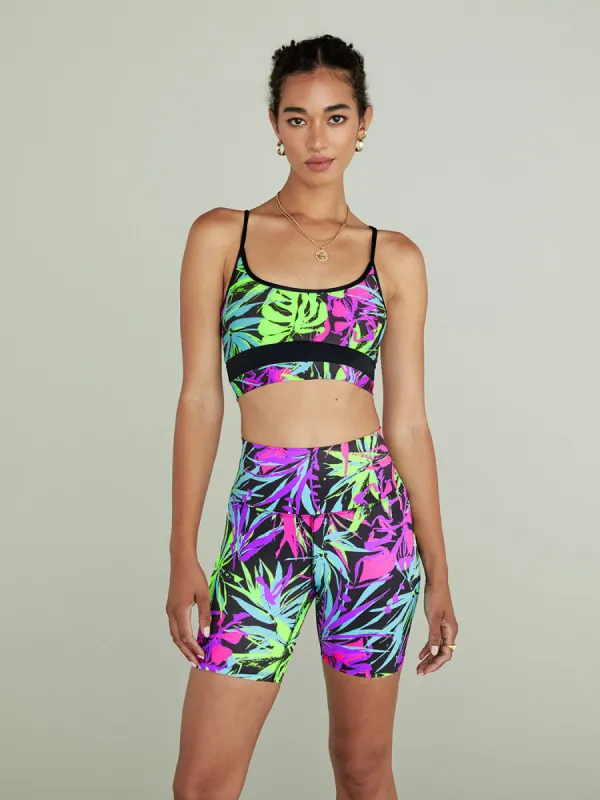 Leah Top - Neon Palms sold by Carbon38